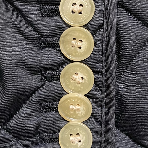 Burberry Ladies Diamond Quilted Jacket Black Size M - Picture 9 of 16
